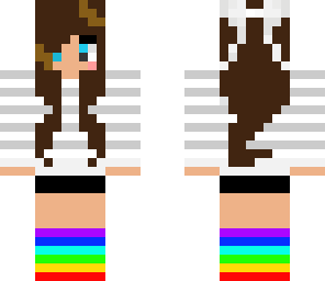 girl with socks