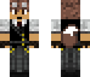 my skin with fox tail and goggles