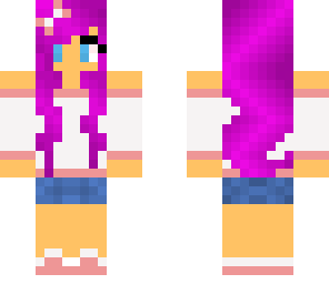 cute pink girl