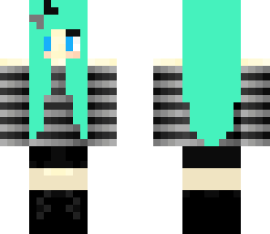 stripes girl
