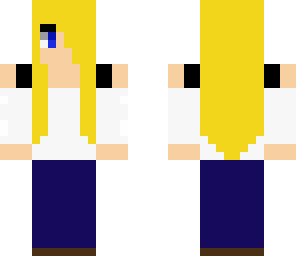 blond hair