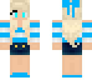 blue salior girl