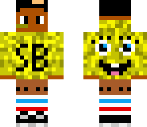 guy with spongebob