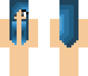 fixed blue hair base please read description