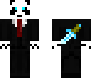 panda anzug