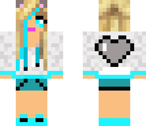 cute blue blonde