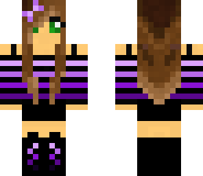 purple girl