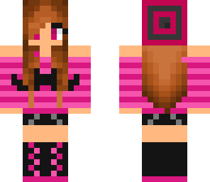 tryed 2 fix the hair part but if u use skin vote