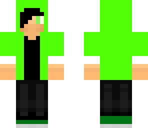 creeper with hoodie