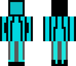 a light blue tron legacy movie skin