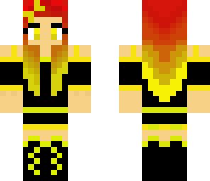 pretty yellow girl