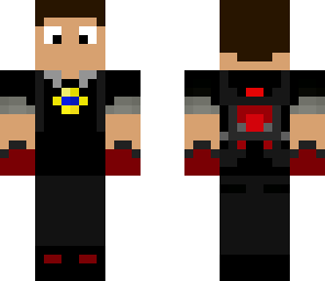 xtreme skin of the red skydoesminecraft