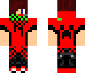red and green cool guy