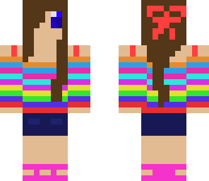 rainbow in your face