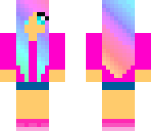 rainbow girl
