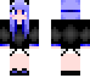 blue girl