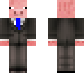 suit and tie -vote- mr piggie