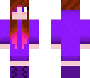 purple girl