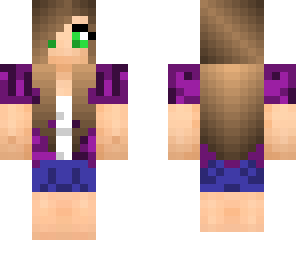 girl with a short jeans