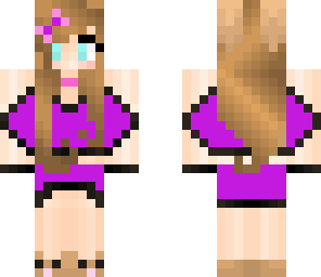 purple bunny girl