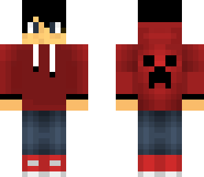 bluesmurf plays minecraft skin