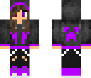 creeper girl purple