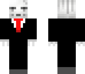 ghast with a suit