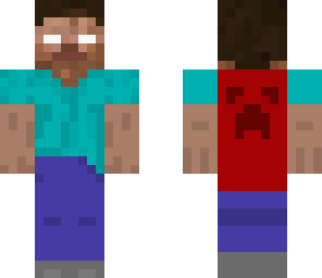 herobrine with a cape