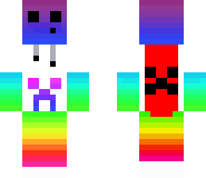rainbow slime cape