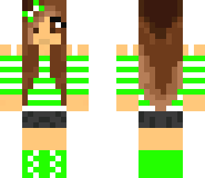 green stripes