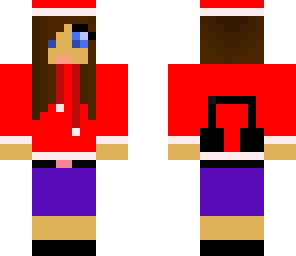 christmas red music girl
