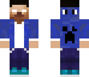 blue herobrine