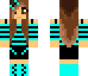 blue black patterned outfit