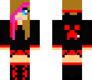 red creeper girl