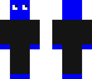 blue man