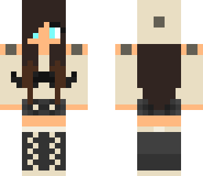 mustache girl