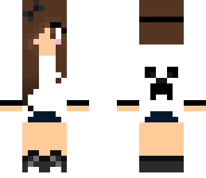 bandw creeper girl