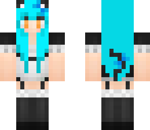 blue kitty maid