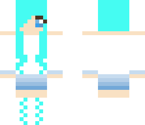 blue girl