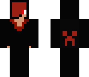 man in black