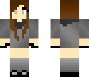 girl in grey