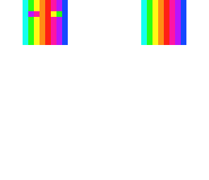 bodyless rainbow man