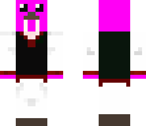 purple walrus in  asuit