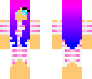 stripy girl