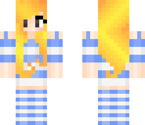 stripy girl