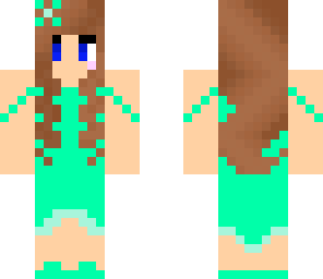 aqua dress