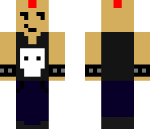 red mohawk punk