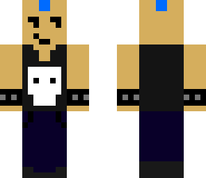 blue mohawk punk