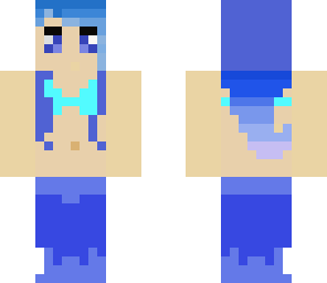 blue mermaid