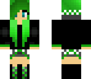 green girl fixed